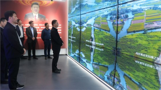 羅小云副省長調(diào)研贛撫平原灌區(qū)相關(guān)工作，并參觀江西省農(nóng)業(yè)水價(jià)綜合改革宣傳展覽中心